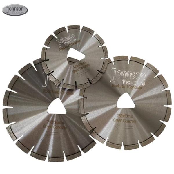 14" Soff Cut Diamond Concrete Saw Blades For Cutting Green Concrete Carved