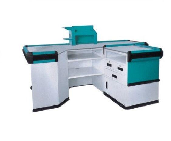 Multi - Functional Grocery Store Cash Register Table Counter Metal Metal