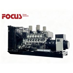  SDEC Engine Generator Set 1250kva Open Type Diesel Generator Set For Backup Use Manufactures