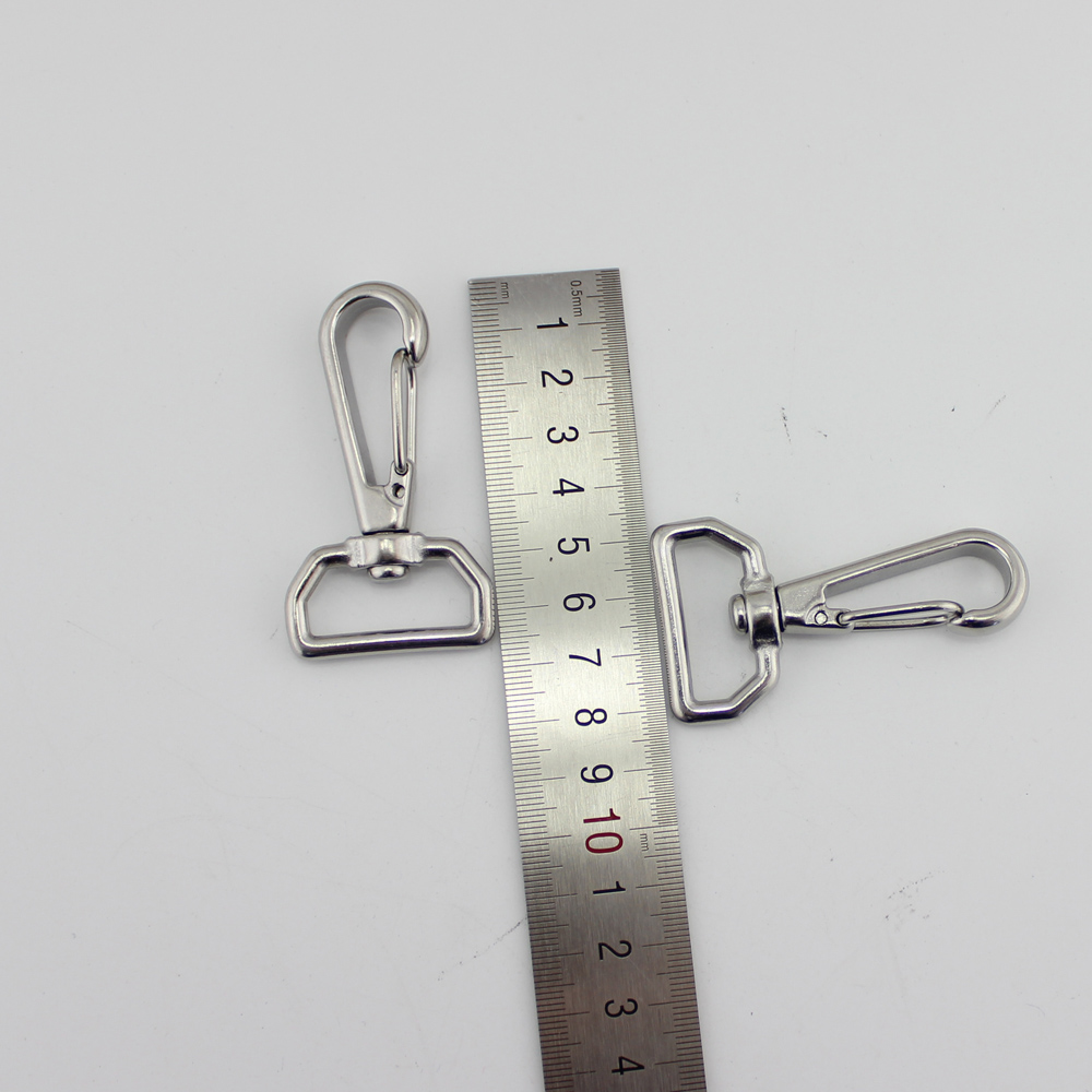 Rigging Hardware Swivel Snap Hook Stainless Steel Dog Leash Carabiner Hook