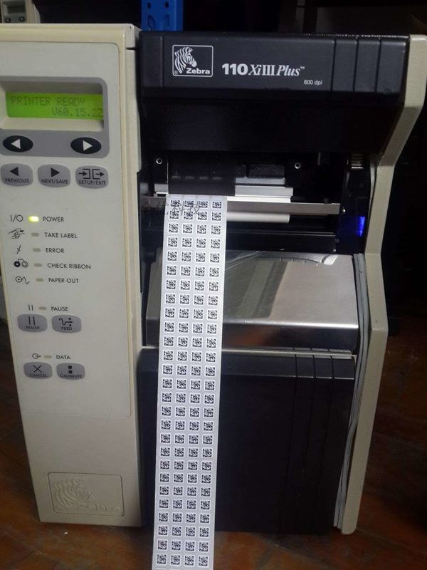 High residue PET Security VOID sealing Labels with customized design
