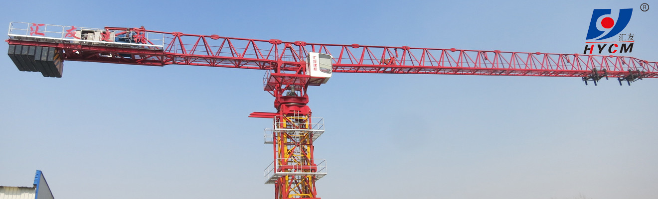 60m Freestanding Height QTP315(7030) Flattop Tower Crane with 70m Jib and 18ton Max. Load