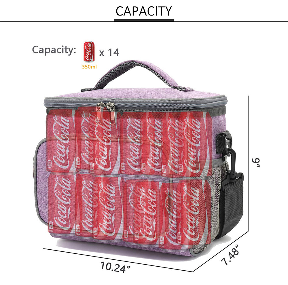 Adult Lunch Box Thermal Cooler Bag Lunch Container for Women Men Work Picnic
