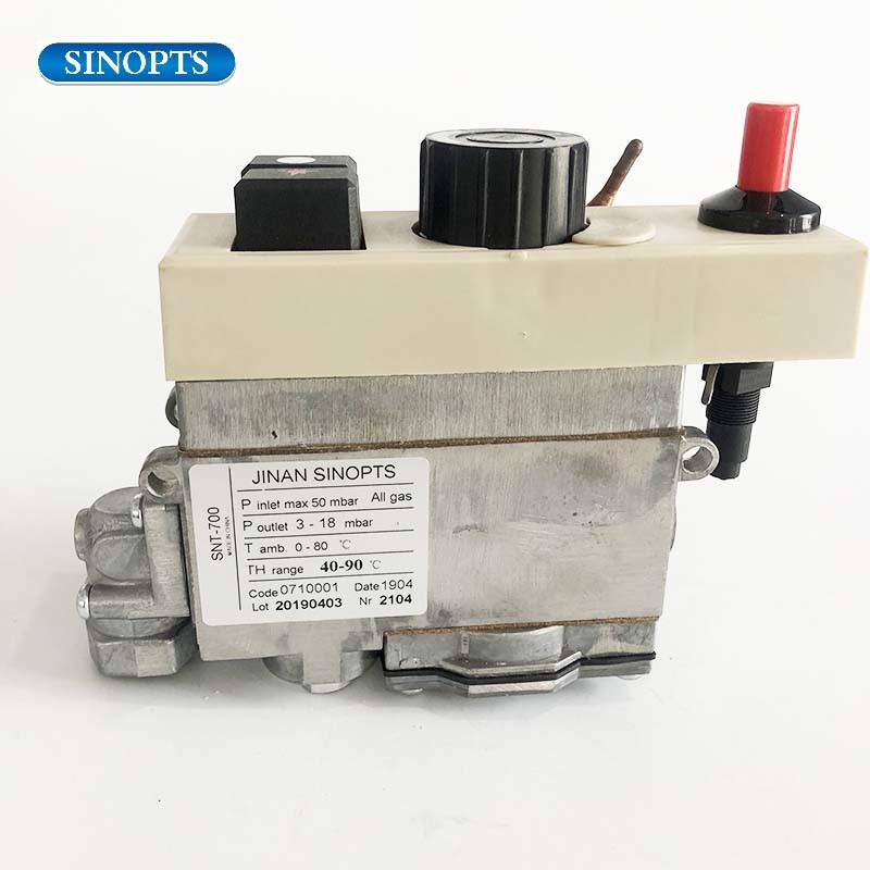 High Quality Gas Temperature-Sensing Valve 40-90 Degree Fryer Thermostat Gas Control Valve Wtih Thermocouple for Home Appliances