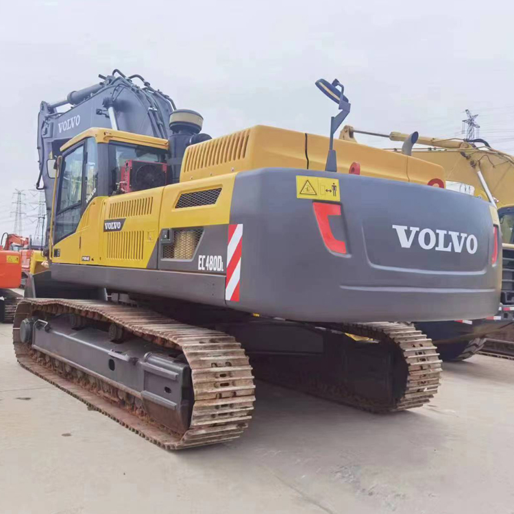 Good Health Used Volvo EC480DL Crawler Excavator in Shanghai Original Hydraulic Valve