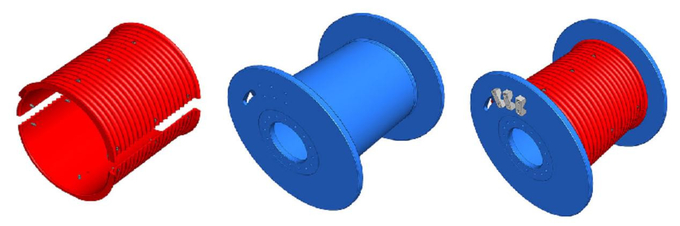 Customized Half Split Rope Grooved Lebus Sleeve For Crane Winch Spooling Device