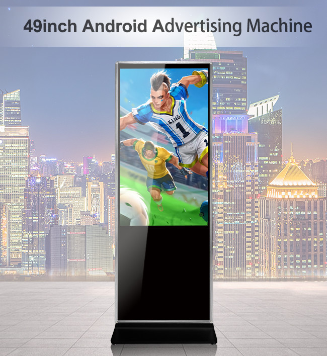 FCC Approve 49" Intel I3 Commercial Outdoor Digital Signage Displays Timer