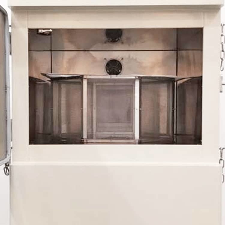 Laboratory Battery Safety Testing Equipment PLC Battery Combustion Testing Machine