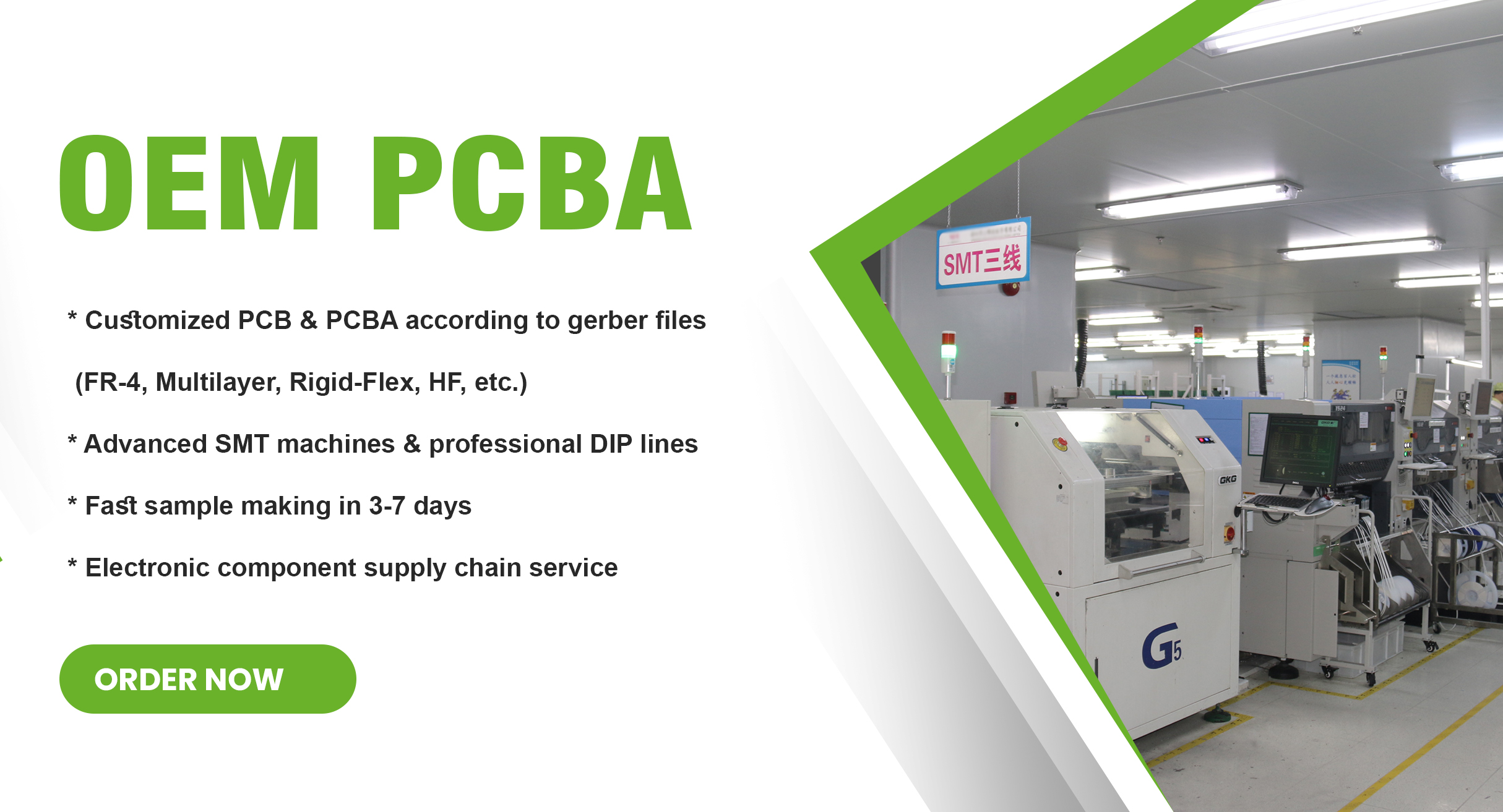 SMT factory Professional Custom High Frequency Fr4 PCBA HDI Assembly PCBA