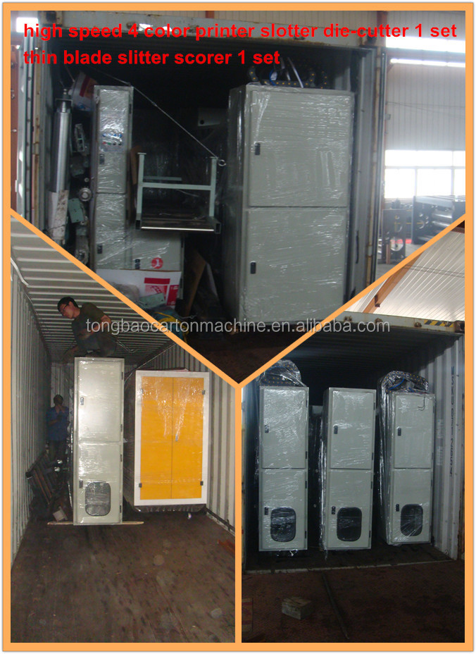 TONGBAO Automatic Corrugated Cardboard Box Making Machine for High Volume Production