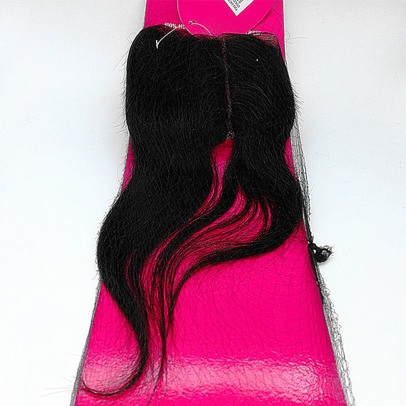 Brown Nylon Invisible Hairnets 14" Disposable Hair Nets Mesh