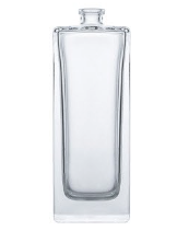 Flint Glass Unique Square Matte Spray Bottle 30ml 50ml Luxury Frosted Perfume Bottle