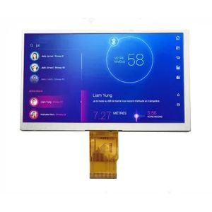 NV3030B LED Backlit TFT LCD Display 7 Inch IPS TFT Display 800×480 Pixels