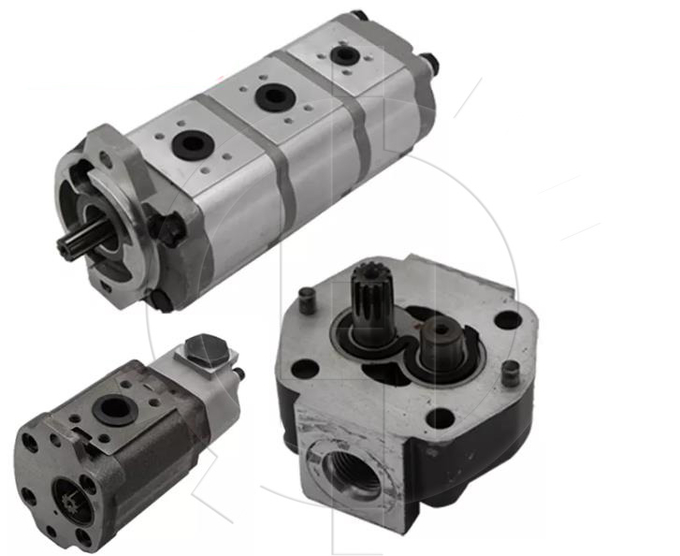 Hydraulic High Pressur Gear Pump YC13 ZAX60 ZAX70 Pilot Pump For Excavator 0