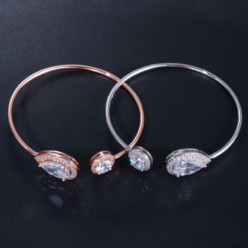 Fashion Brass Tennis Bracelet AAA CZ Bling Bling Bracelet Bangle Cubic Zirconia Bracelet For Men And Women
