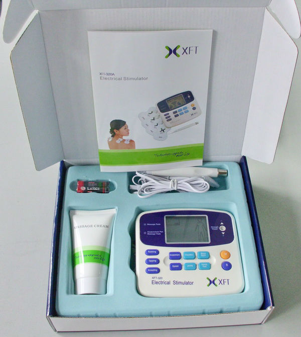 Small Size TENS Muscle Stimulator Convenient And Safe To Use With Adhesive Pad