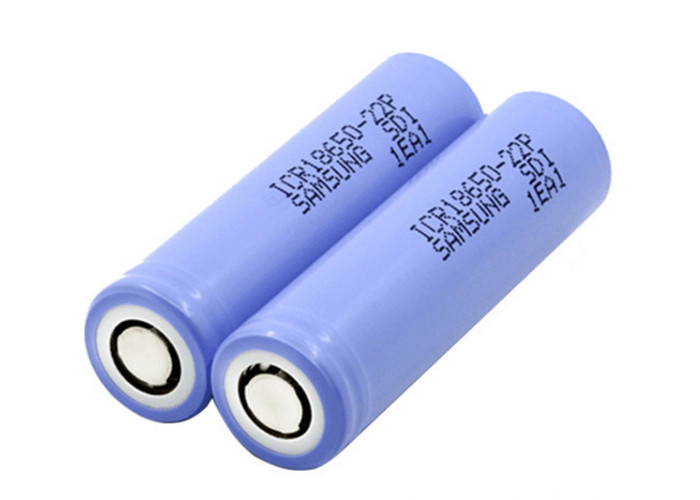 Samsung ICR18650-22P 18650 Lithium Ion Cells 3.6V 2200mAh 800 Times Cycle Life