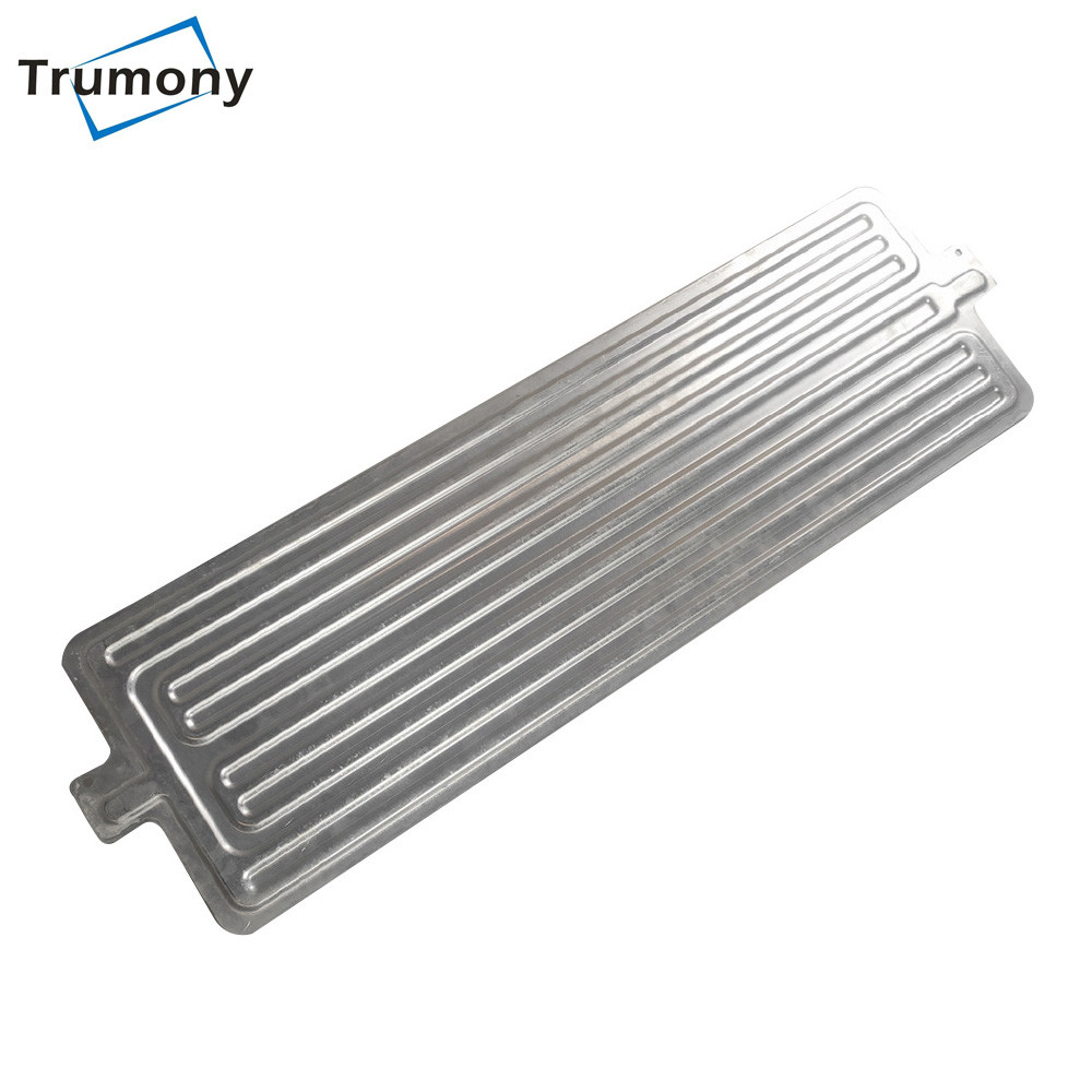 High Thermal Performance Aluminum Heat Sink Water Cold Plate For Passenger Car