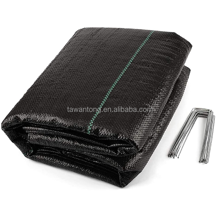 Woven Geotextile Landscape Mat for Contemporary Plant Protection and Landscape Design