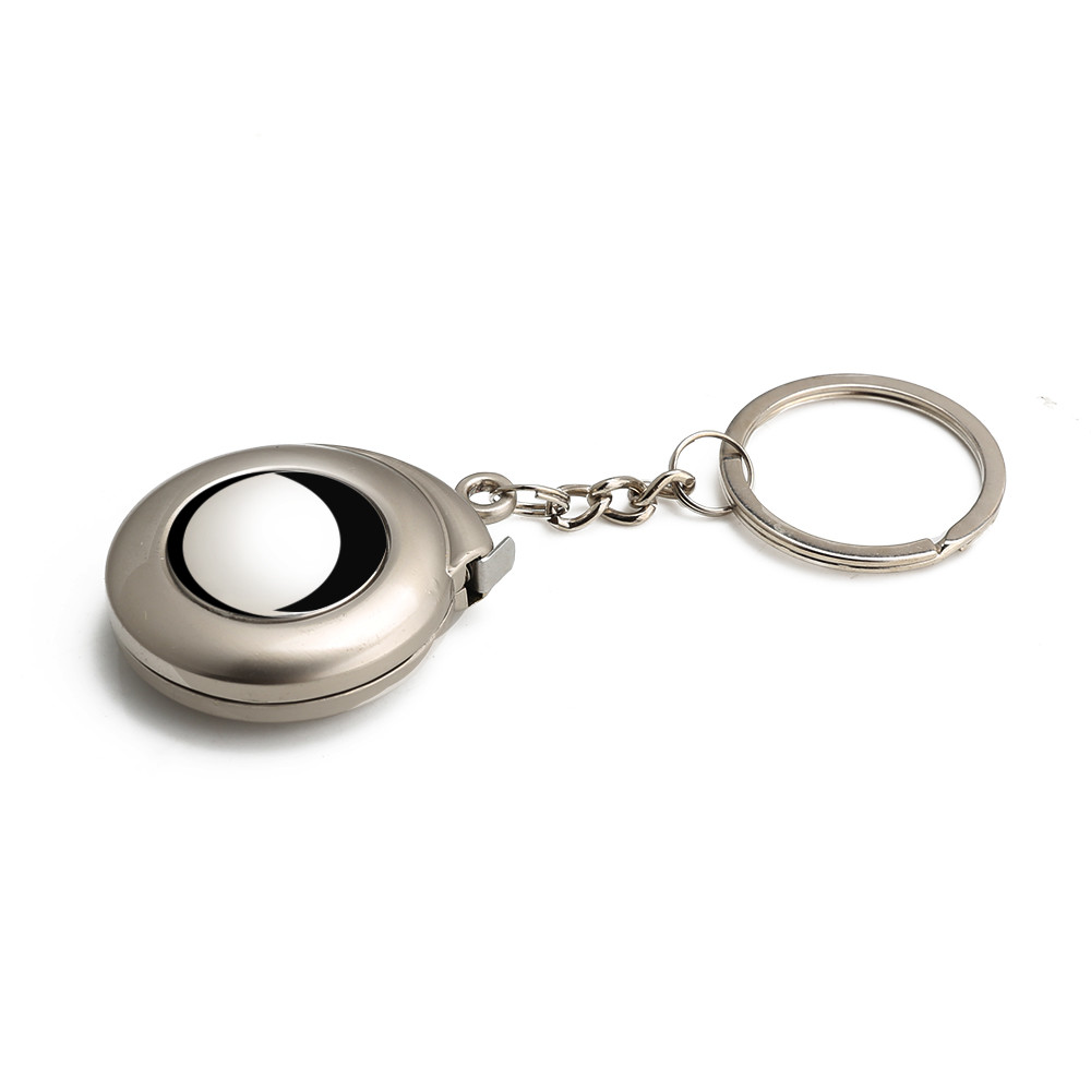 Wintape Imitating Metal Galvanized In Silver Or Gold Round Shape Wholesale Mini Steel Tape Measure