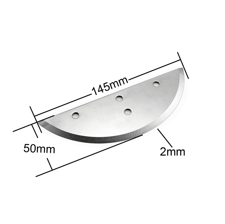 226x74x3mm Fixed Knife Cutter Blade For Vegetable And Meat Cutting