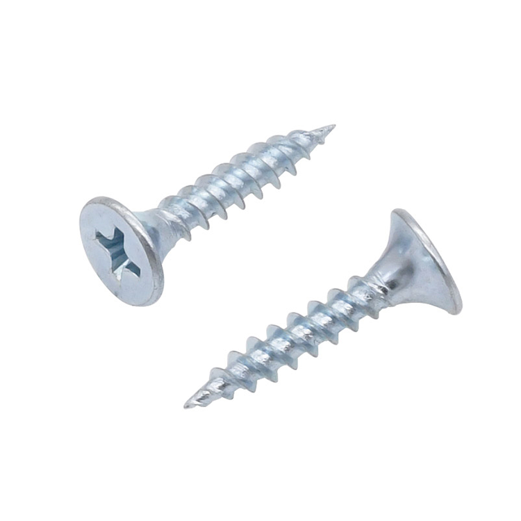 Yellow Zinc Plated 1 1/4 3.5 Carbon Steel Self Tapping Drywall Screw for Metal Wood
