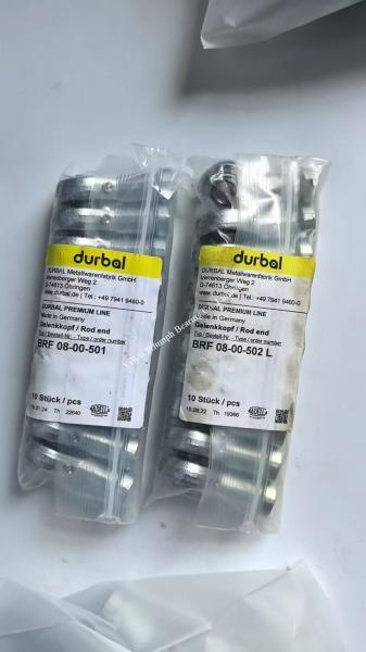 100% Original Durban Germany , heavy duty rod end bearing BRF08-20-501 ， BRF08