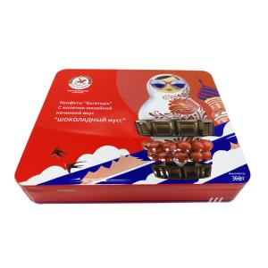  OEM ODM Chocolate Tin Box Set Container 0.25mm Christmas Chocolate Tins Manufactures