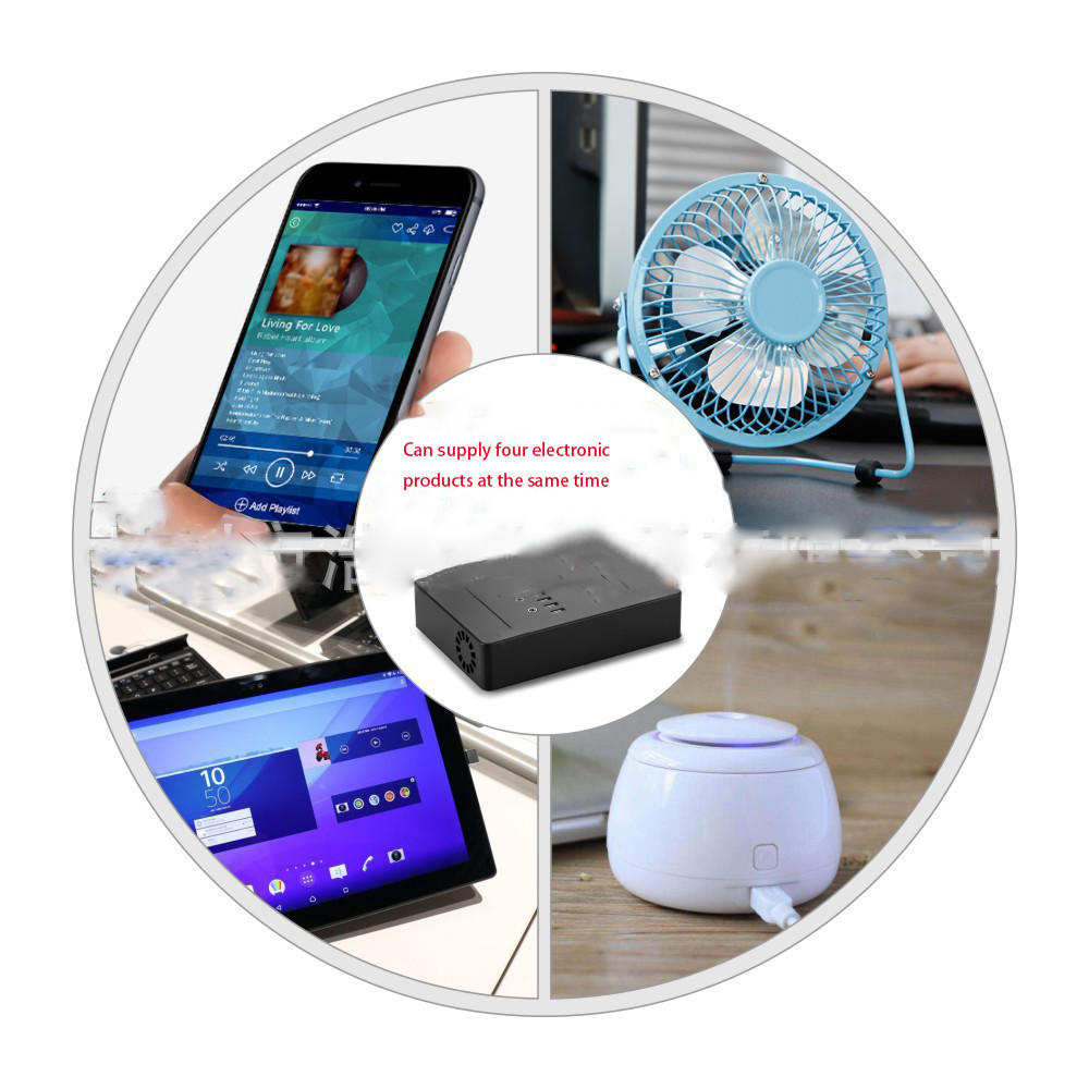 Uninterupted power source Portable energy storage power supply 12v to 240v inverter