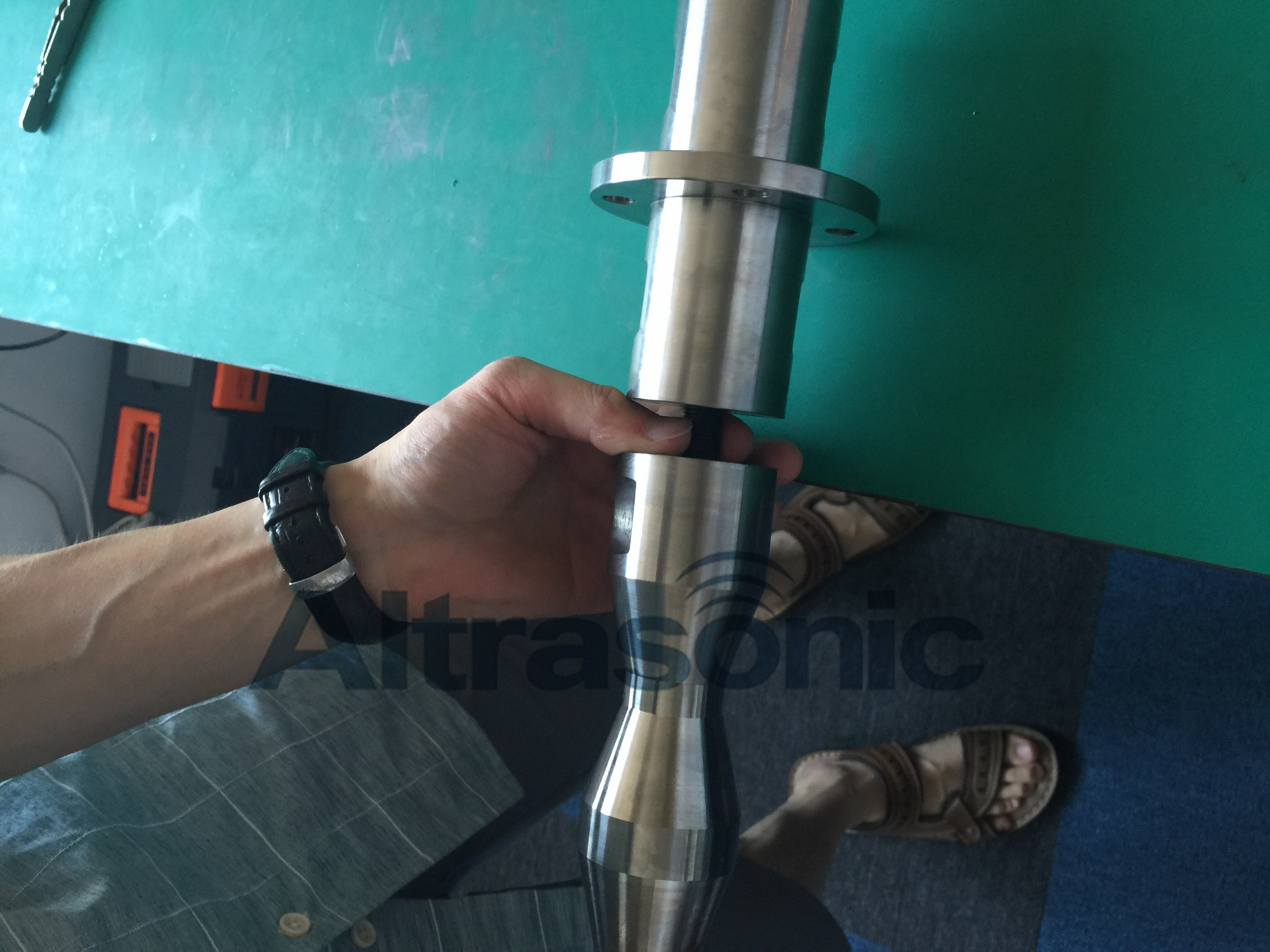 20Khz Ultrasonic Long Stepped Sonotrode for Sonicating Fruit Vegetable Juice