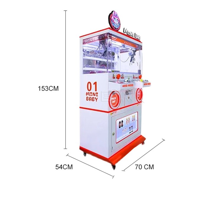 Coin Operated Mini Baby 2 People Hot Popular Arcade Game Claw Machine