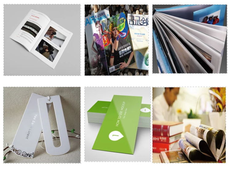 110*68*12mm Gloss/Matte Art Paper 2/S Coated for Offset Printing and Long-lasting