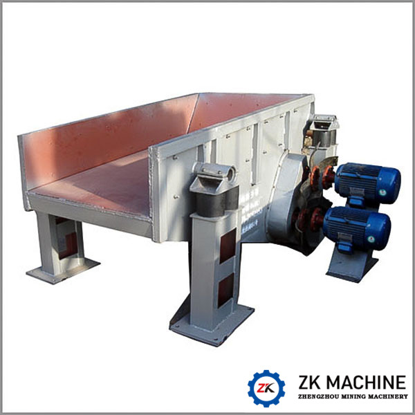 Light Weight 10t/H 500t/H Electromagnetic Vibratory Feeder For Coal