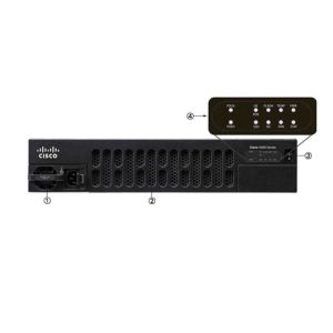 ISR4351/K9 Enterprise Router Cisco ISR 4351 3GE 3NIM 2SM 4G FLASH 4G DRAM IPB