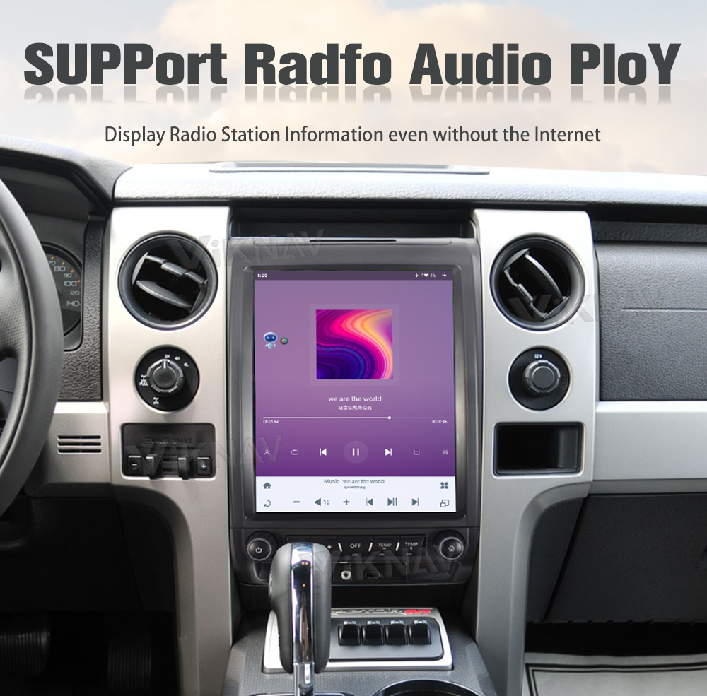 12.1inch Touch Screen Car Radio For Ford F150 2009 - 2012 Android 13 Multimedia Player GPS Navigation Head Unit Carplay