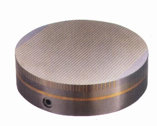 Ni-Cu-Ni Coating NdFeB Magnet Round Electric Magnetic Chuck D125mm-100KG for