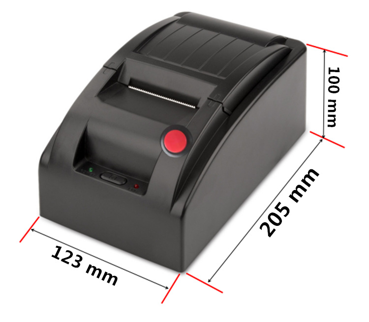 Newest wireless clinic queue management system ticket printer with number display