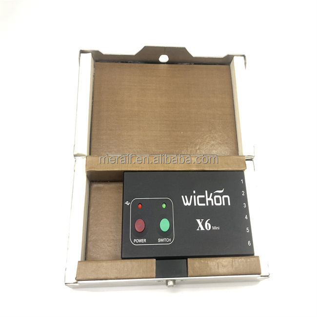 Wickon X6mini thermal profiler Furnace Temperature Tracking Tester wickon temperature profile for smt reflow oven