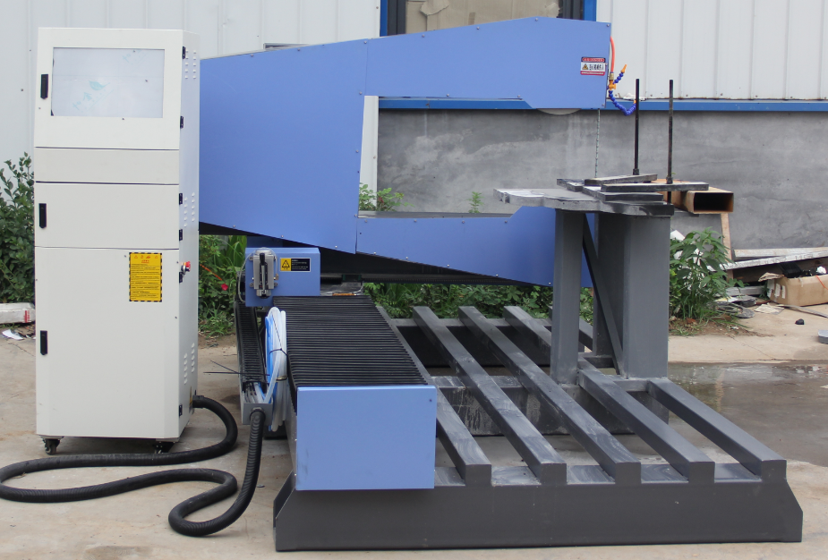 Russia Market CNC Wire Saw Machine For Granite Monument Tombstone Cutting