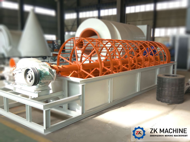 Multifunctional 5TPH - 50TPH Trommel Screen Machine
