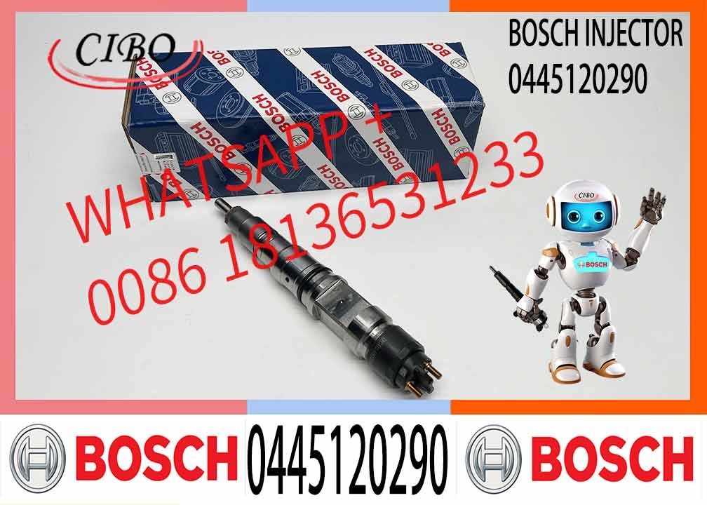 High Quality Diesel Common Rail Fuel Injector 0445120290 Fuel Injector 0445120290