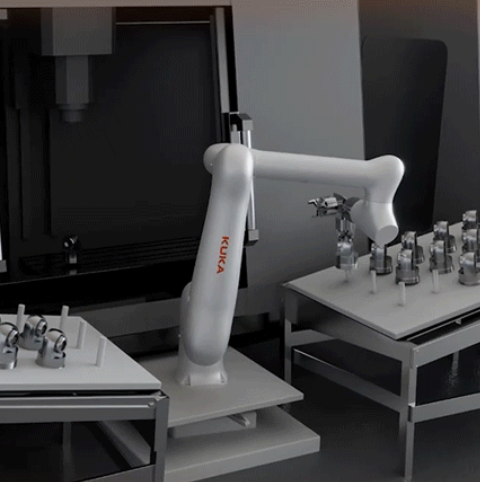 KUKA Iico16 16kg Payload Collaborative Robot IP66 Assembly Handling Robot with