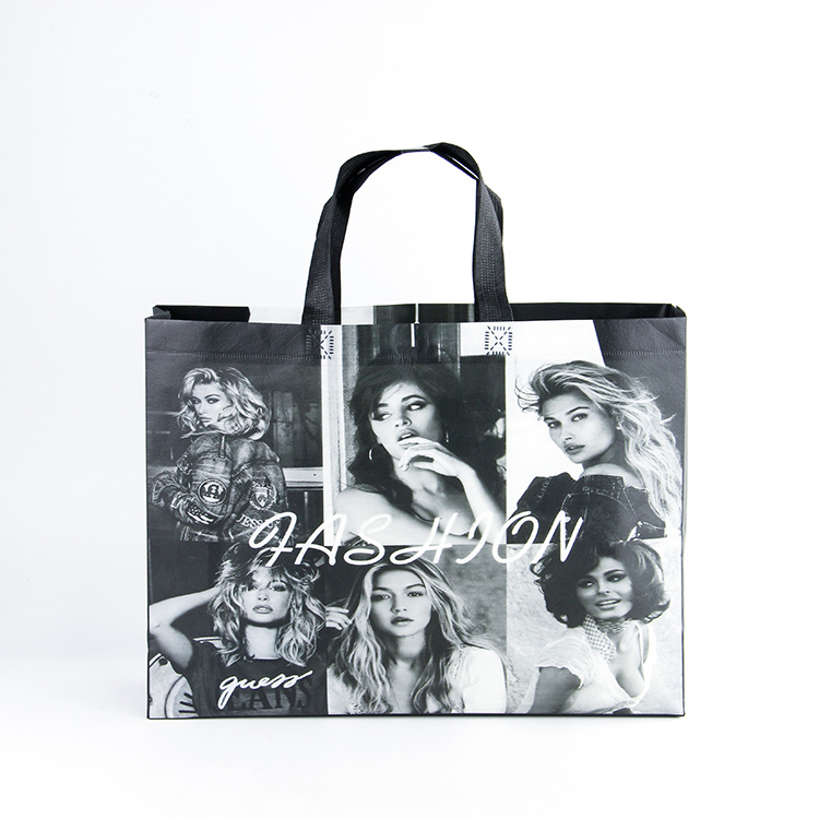 High Quality Cheap OEM Customized Logo Printed Fabric Nonwoven Reusable Shopping Bag Manufacturer