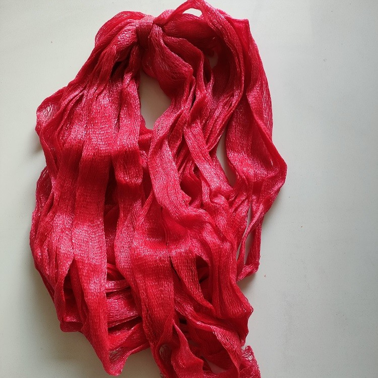 Vegetable Storage Knitted Tubular Net Bags LDPE Plastic Mesh packaging