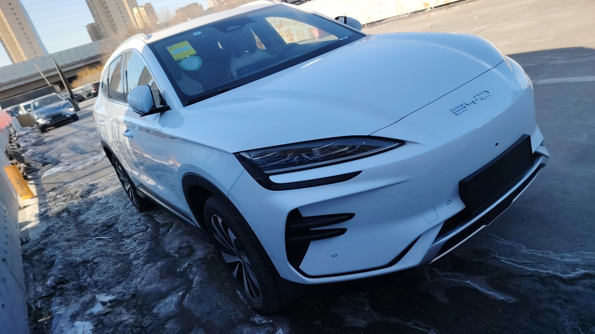 605km Byd Song Plus EV Cars Flagship Version New Energy Electric Vehicle 4 Wheels Fast Charging