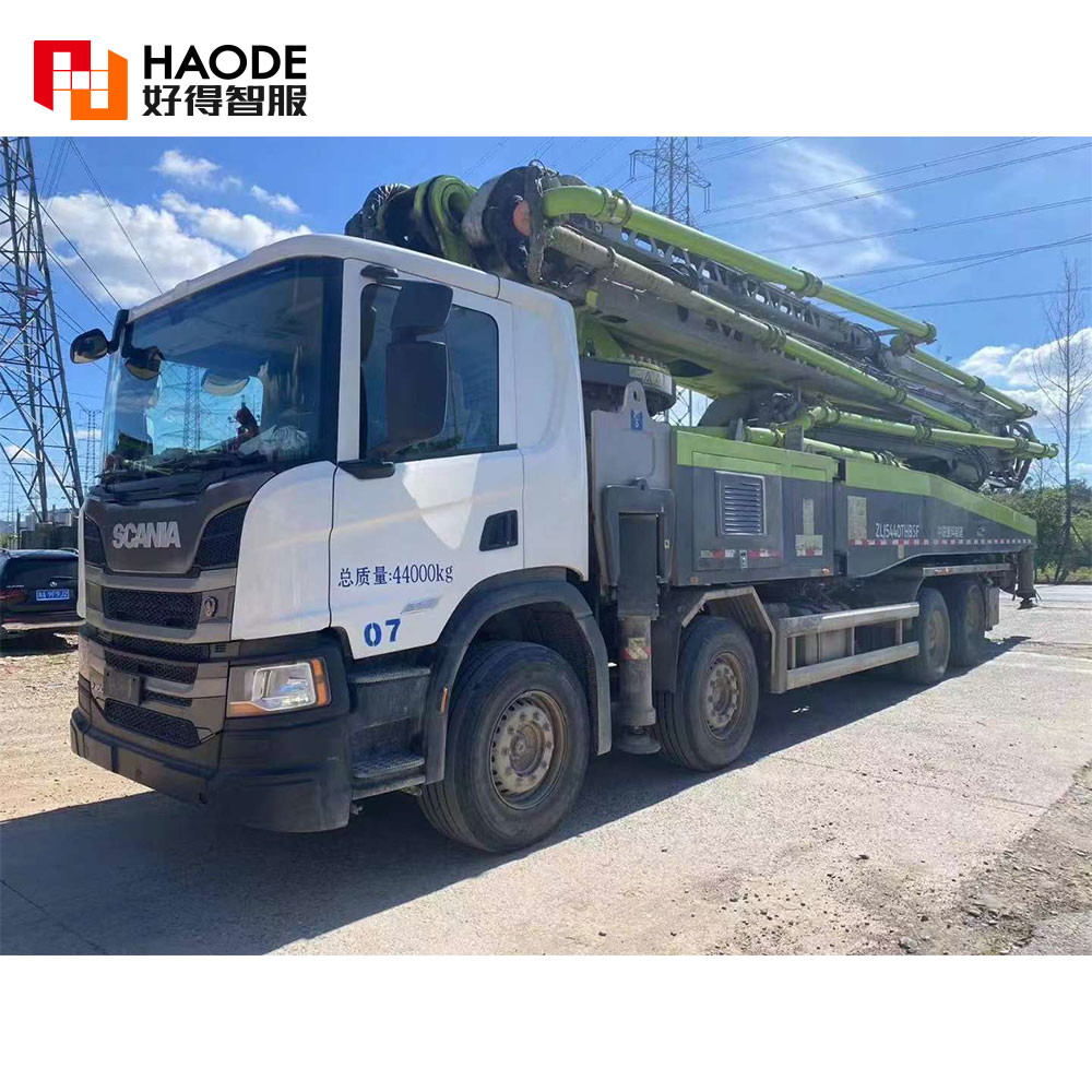 2020 Zoomlion Heavy Industry Zlj5280thbje 40m Construction Equipment Used Concrete Machinery Boom Pump Truck