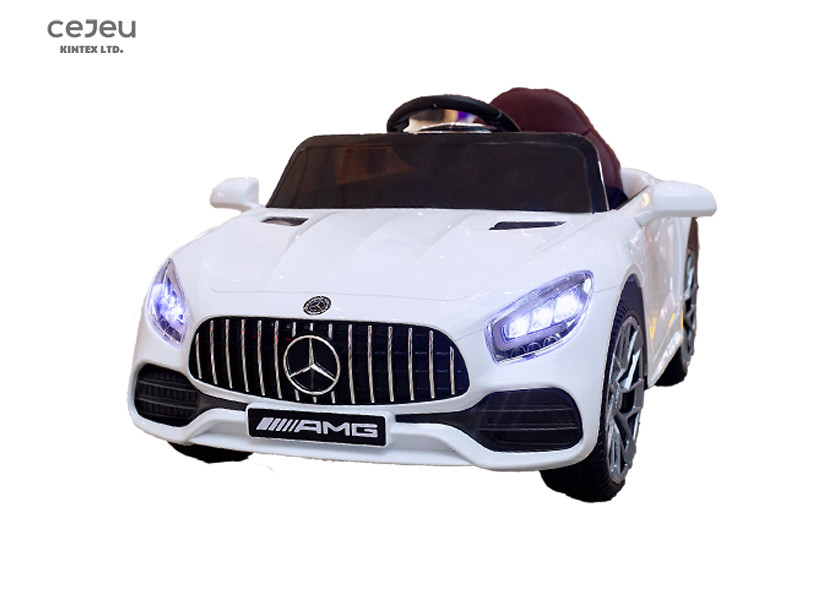 Kids 6V4AH Remote Control Electric Car With LED Lights And Music