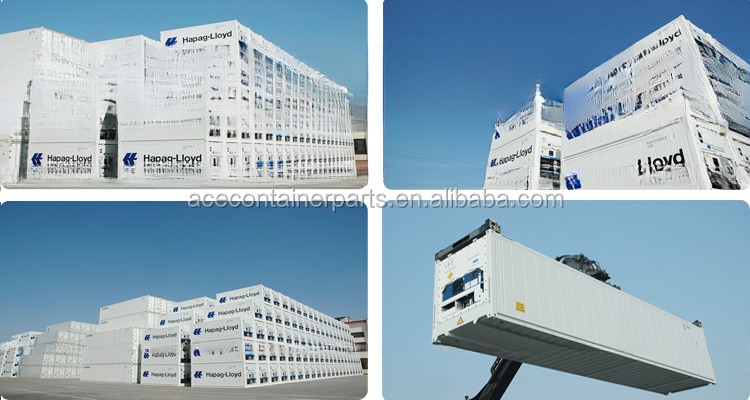 13114 x 2274 x 2554 mm Internal Dimensions 45ft High Cube Thermo King Refrigerator Freezer Cold Room with BV Certificate