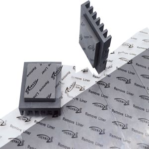 China China Customized High Temperature Thermal Conductive Silicone Insulation Pad For Display Card GPU Laptop on sale