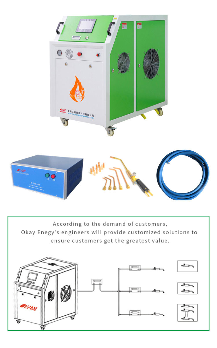 Water Electrolysis Hydrogen Hho Generators Machine Flame Welding Cutting